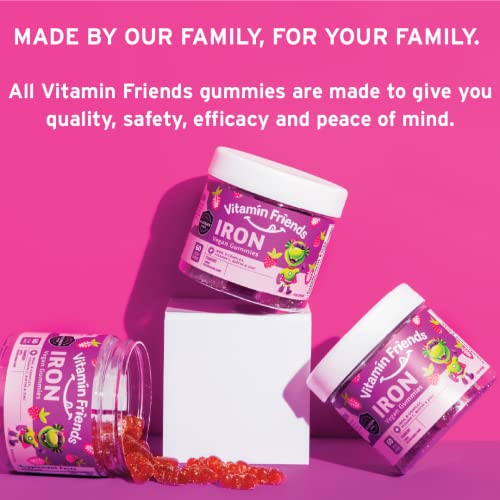 Kids Iron Gummies – Vegan, Organic, Allergen Free