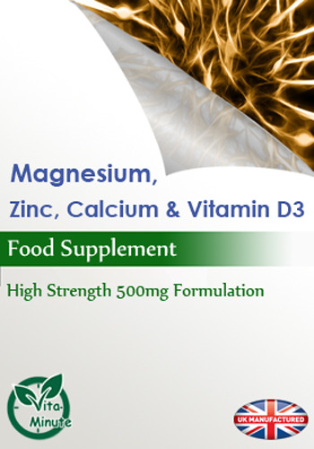 Calcium, Magnesium, Zinc & Vitamin D3 Tablets