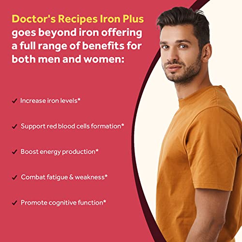 Iron Supplement with Vitamin C & B Vitamins 60ct