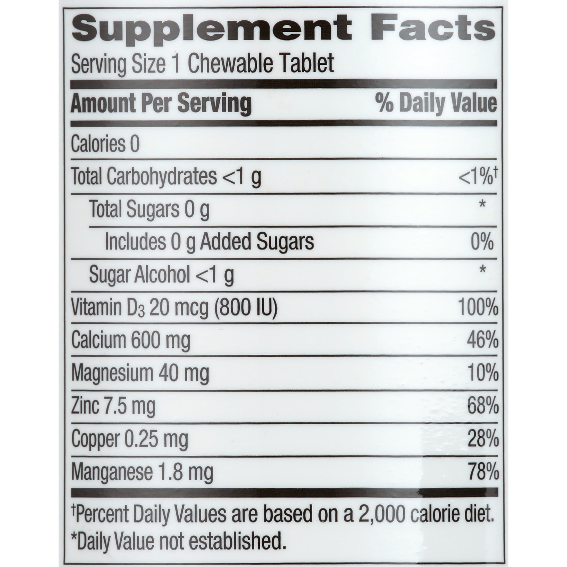Caltrate Advanced Calcium 600 Plus D3 Chewables
