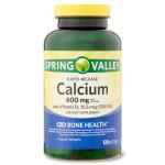 Spring Valley Rapid-Release Calcium Softgels 600 mg