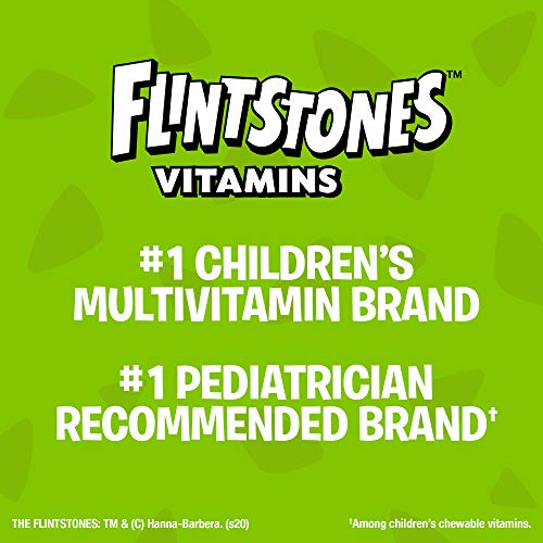 Flintstones Chewable Kids Vitamins with Iron, 160 Count