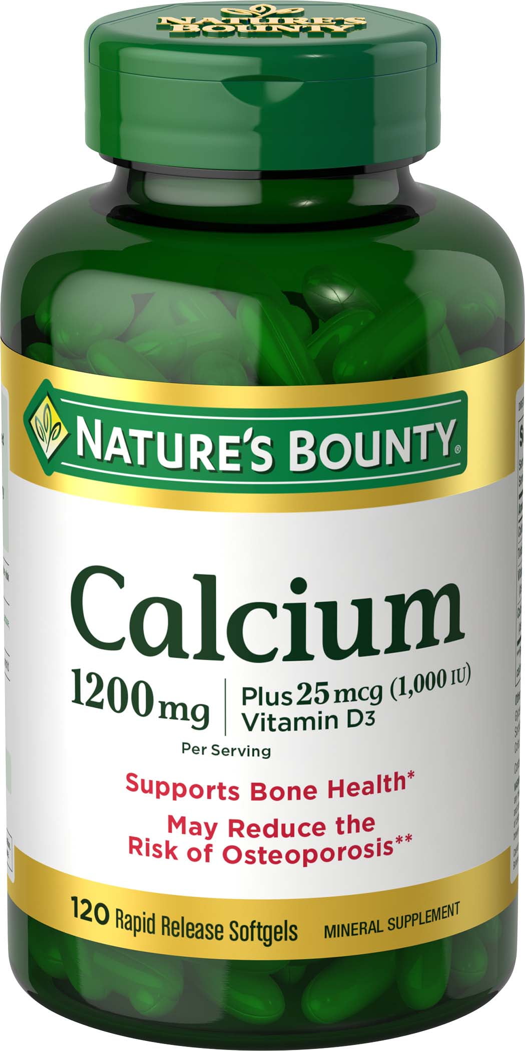 Nature's Bounty Calcium 1200 mg with Vitamin D