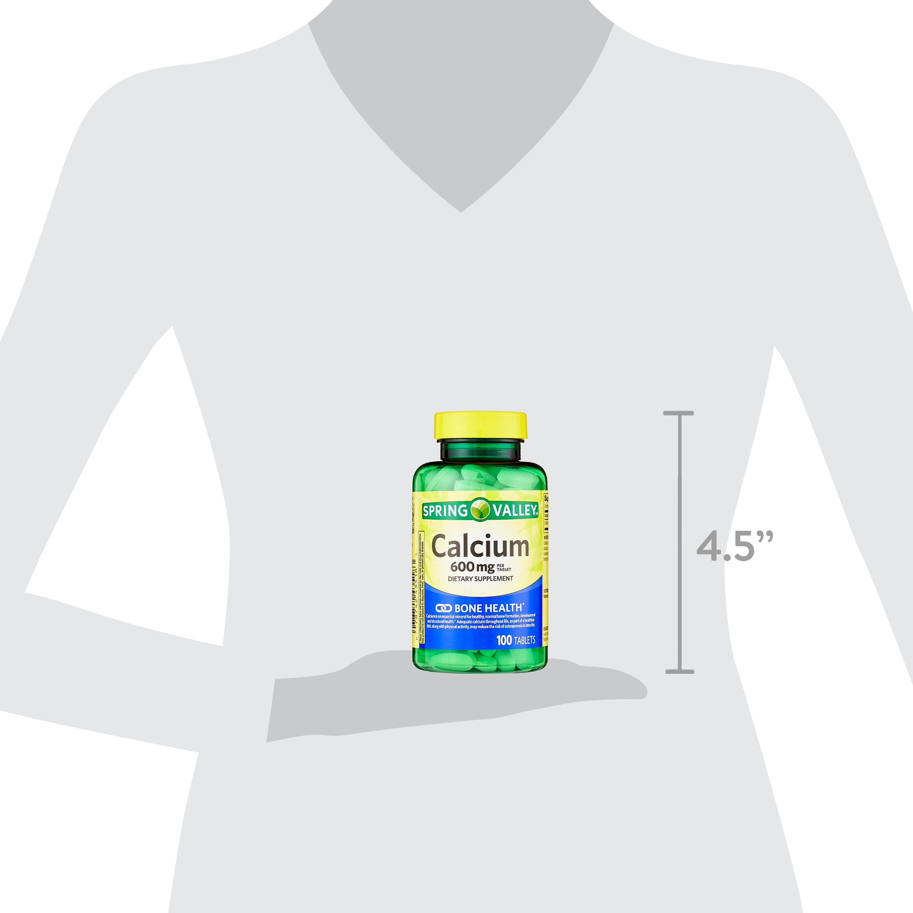 Spring Valley Calcium for Strong Bones, 600 mg