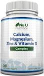 Zinc, Calcium, Magnesium & Vitamin D Complex Tablets