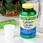 Spring Valley Calcium Citrate 600 mg, 300 Tablets