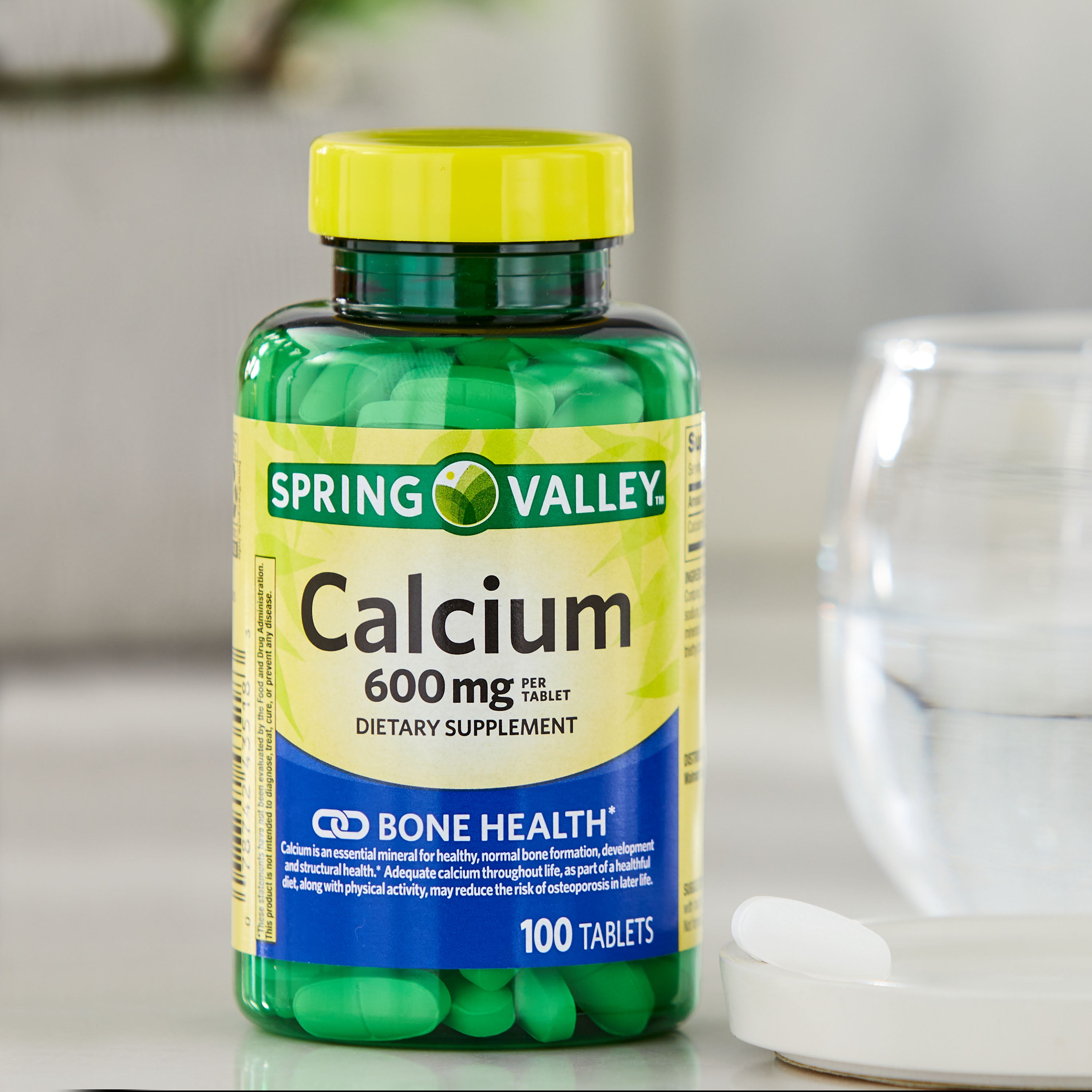 Spring Valley Calcium for Strong Bones, 600 mg