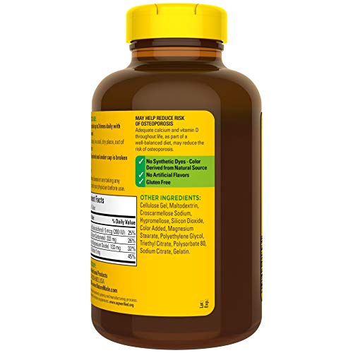 Calcium, Magnesium, Zinc with Vitamin D Tablets