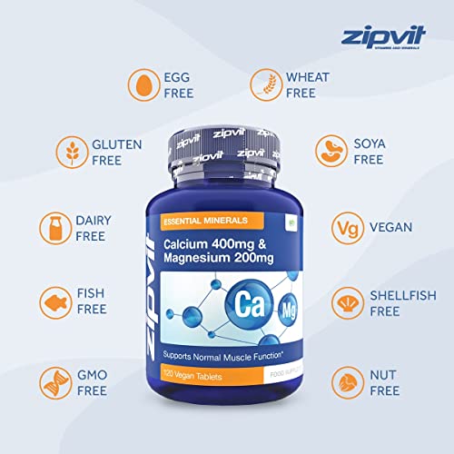 Zipvit Calcium 400mg & Magnesium 200mg Tablets