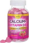 Calcium & Vitamin D3 Sugar Free Gummies - 120 Count