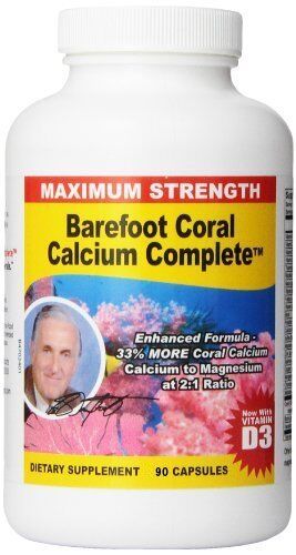 Barefoot Coral Calcium Complete 90 Capsules 1500mg