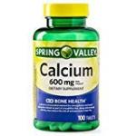 Spring Valley Calcium 600 mg (2 Pack) Tablets
