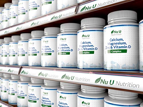 Zinc, Calcium, Magnesium & Vitamin D Complex 365 Tablets
