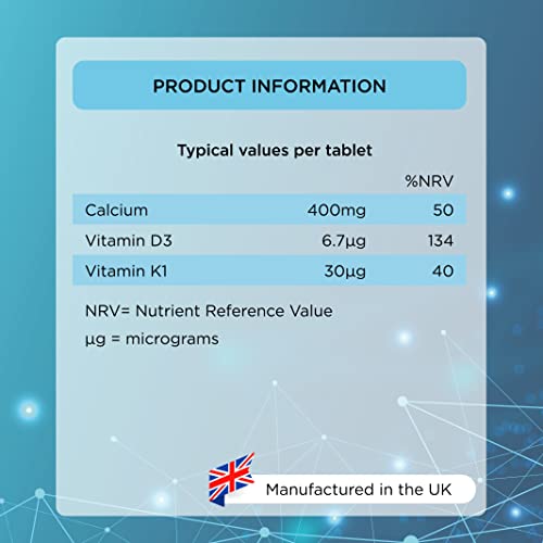 Calcium & Vitamin D for Strong Bones, 240 Tablets