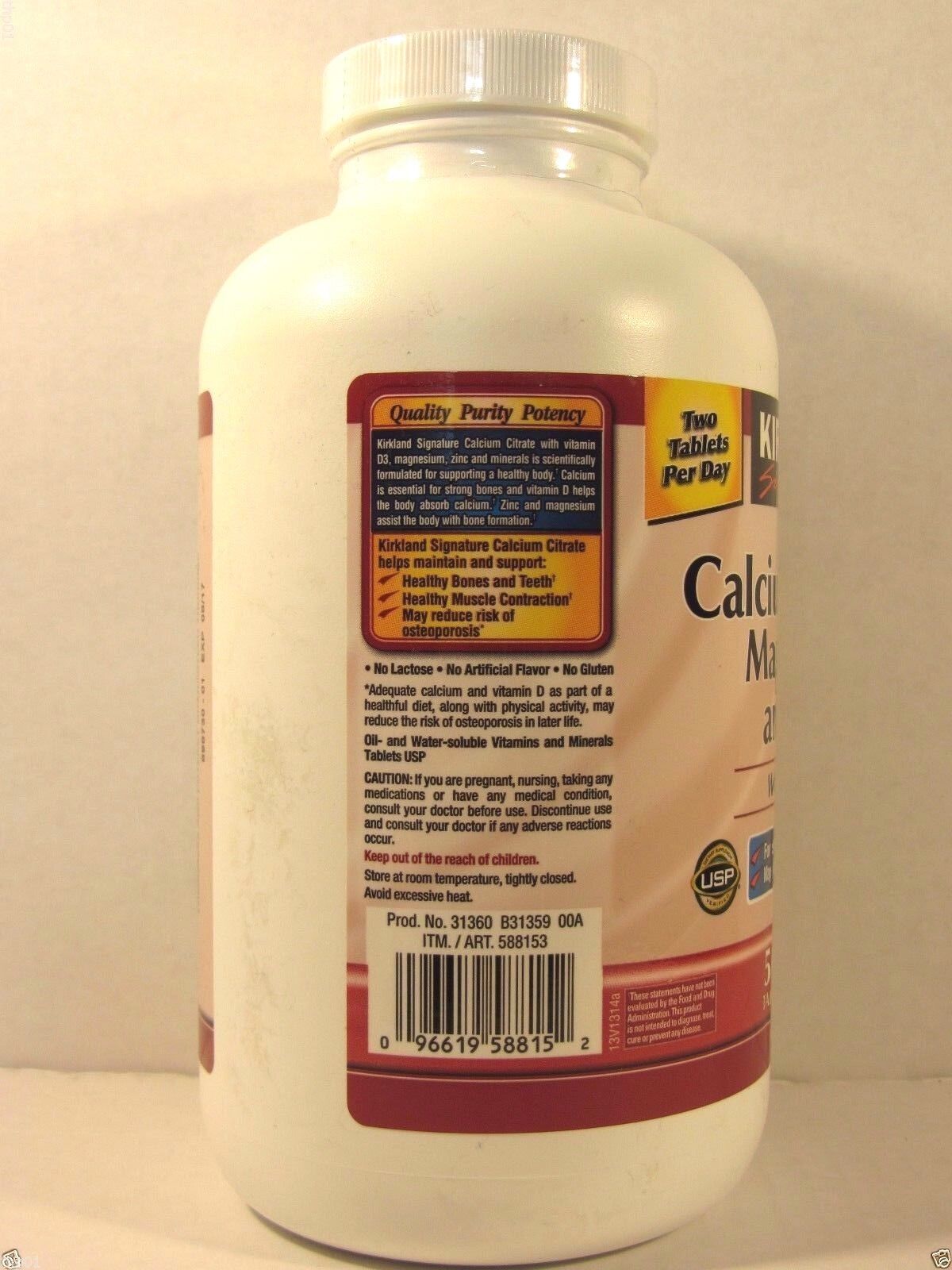 Kirkland Calcium Magnesium Zinc with Vitamin D3