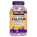 Kirkland Chewable Calcium & Vitamin D3 Gummies