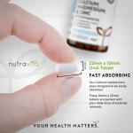 Calcium, Magnesium, Zinc with Vitamin D3 - 365 Veggie Tablets