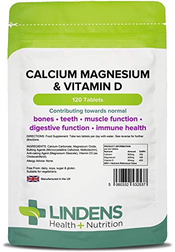 Calcium Magnesium Vitamin D Tablets for Strong Bones
