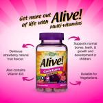 Alive! Calcium Gummies with Vitamin D3 - 60 Count