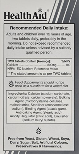 HealthAid Calcium Complete 800mg - 120 Tablets
