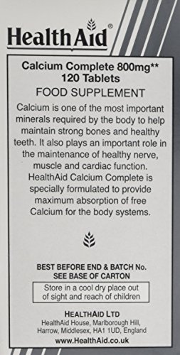 HealthAid Calcium Complete 800mg - 120 Tablets