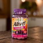 Alive! Calcium Gummies with Vitamin D3 - 60 Count