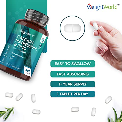 Calcium Magnesium Zinc Tablets for Immune Support