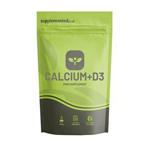 Calcium 600mg D3 Vegan Tablets for Strong Bones
