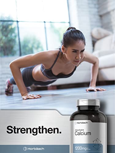 Calcium + D3 Supplements | 1200 mg, 240 Softgels
