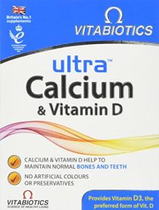 Vitabiotics Ultra Calcium & Vitamin D Tablets 30
