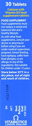 Vitabiotics Ultra Calcium & Vitamin D Tablets 30