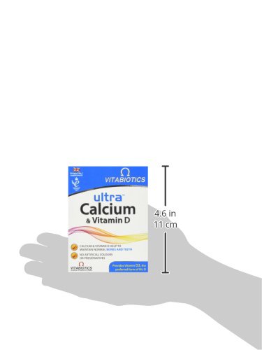 Vitabiotics Ultra Calcium & Vitamin D Tablets 30
