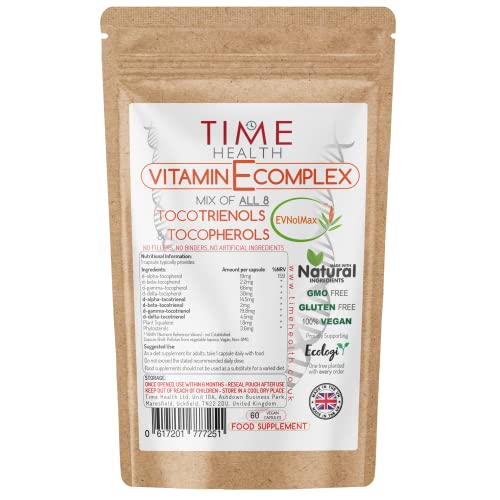 Vitamin E Complex with 8 Tocopherols & Tocotrienols