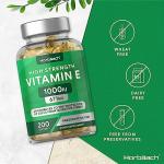 Vitamin E Oil 1000 IU - 200 Softgel Capsules