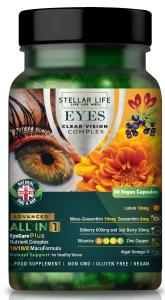 Vegan Eye Vitamin & Mineral Supplement for Clear Vision