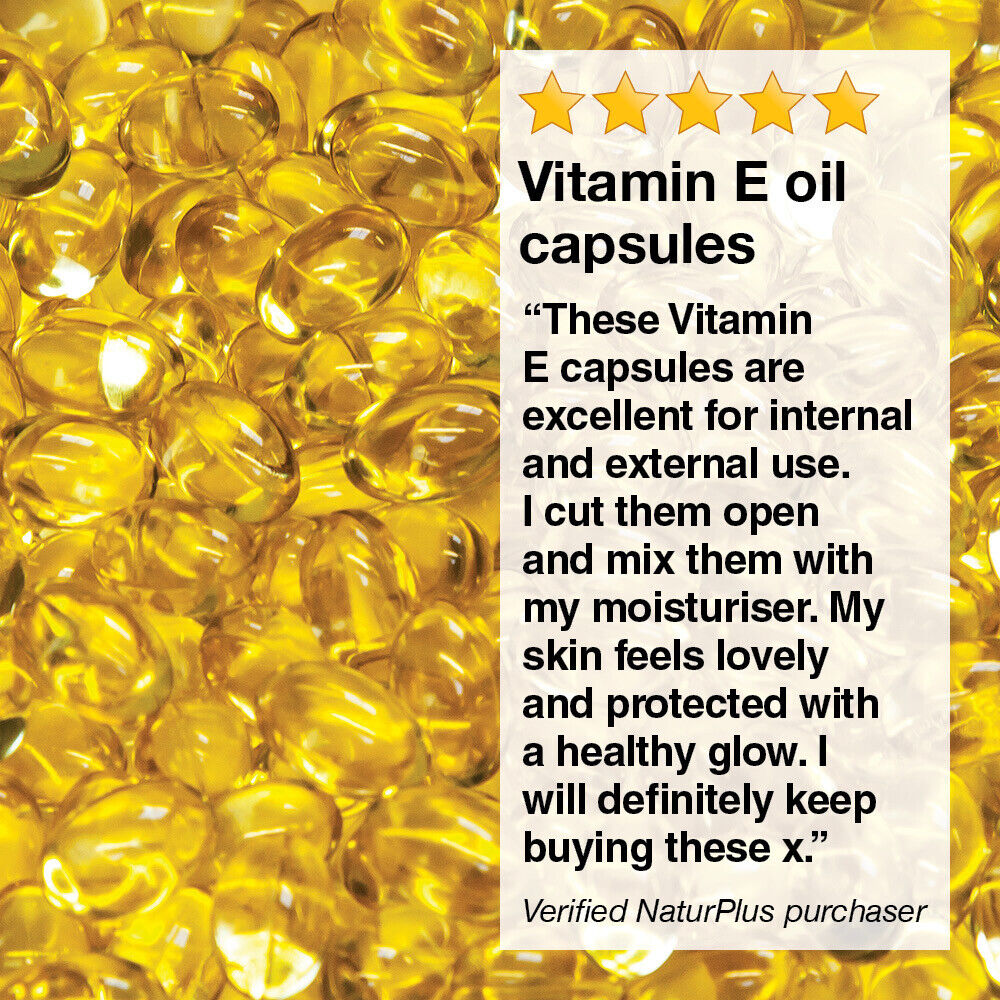 NaturPlus Vitamin E 400iu - 180 Capsules