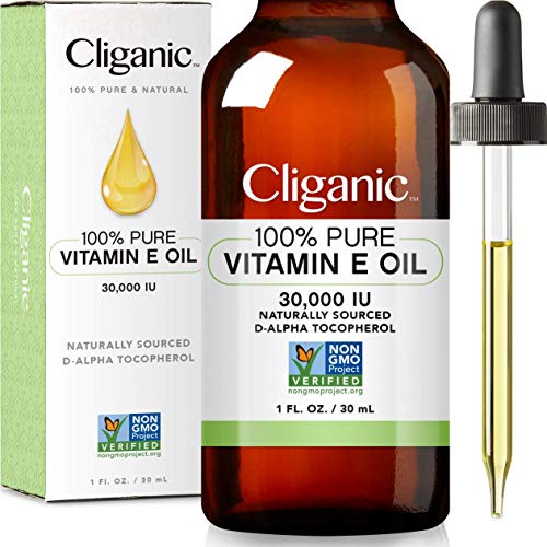 Cliganic 100% Pure Vitamin E Oil, 30,000 IU