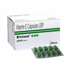 Evion Vitamin E Capsules for Glowing Skin and Hair