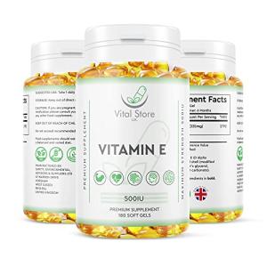Vegan Vitamin E 500IU Softgels - 180ct