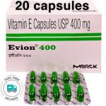 Vitamin E Evion 400mg Capsules for Healthy Skin