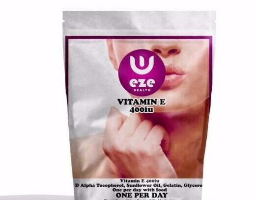 High Strength Vitamin E Antioxidant Capsules, 60 Count