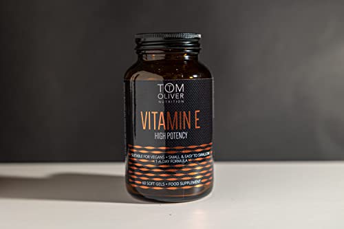 Tom Oliver Nutrition Vitamin E 400 IU Softgels