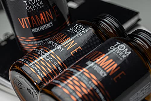 Tom Oliver Nutrition Vitamin E 400 IU Softgels