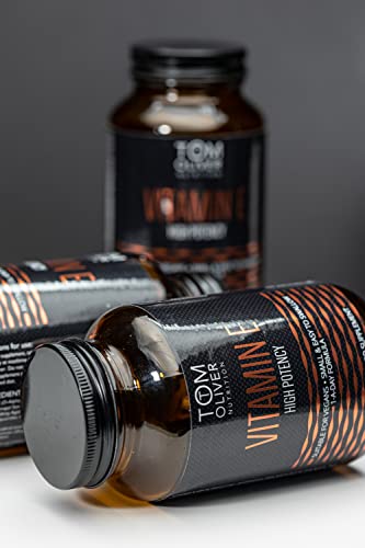 Tom Oliver Nutrition Vitamin E 400 IU Softgels