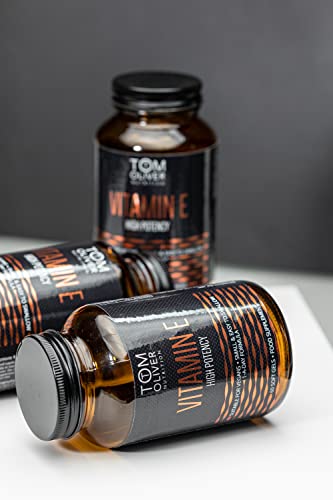 Tom Oliver Nutrition Vitamin E 400 IU Softgels
