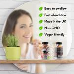 Vitamin C + Zinc 1000mg Immune Support Capsules