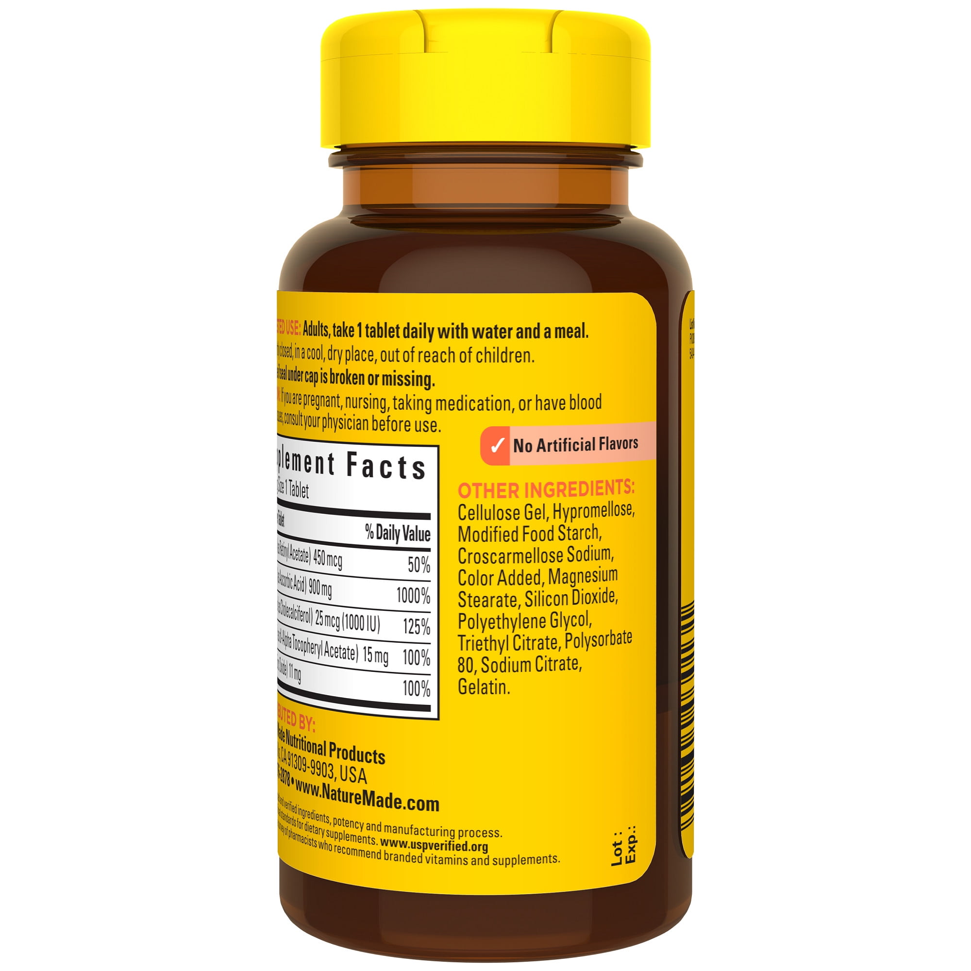 Nature Made Super C with D3 and Zinc 70 Tablets