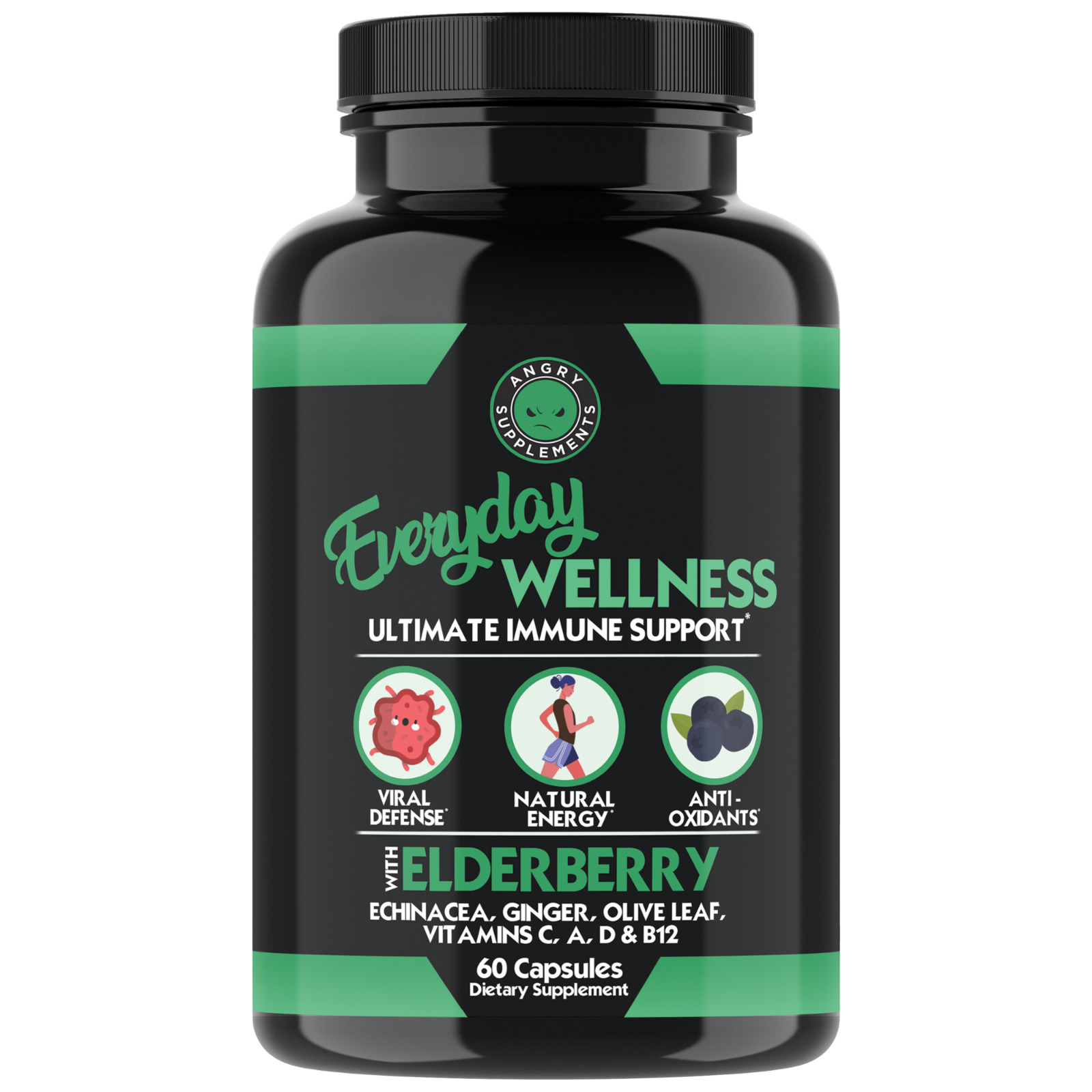 Everyday Wellness: Vitamin C, Zinc, Elderberry Blend