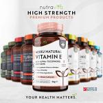 Natural Vitamin E 400IU – 90 Vegan Capsules