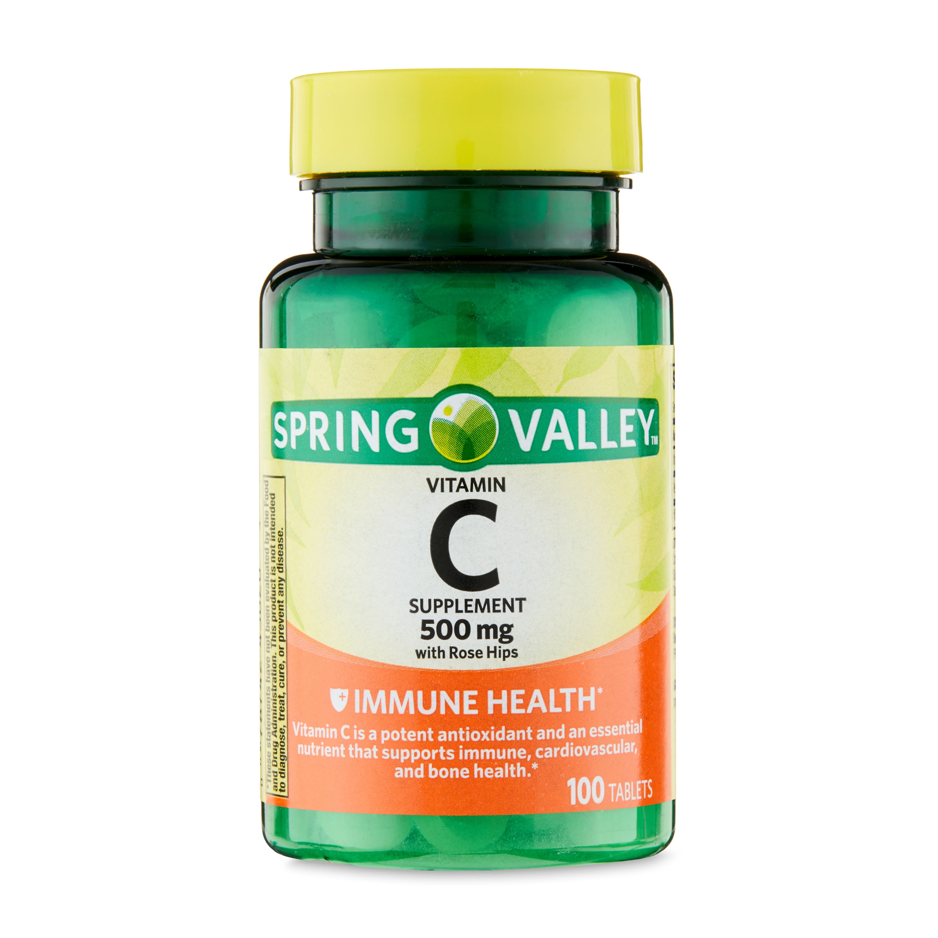 Spring Valley Vitamin C with Rose Hips, 500 mg